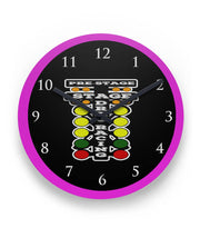 Drag Racing Wall Clock