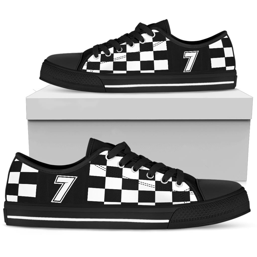 Custom racing low top shoes
