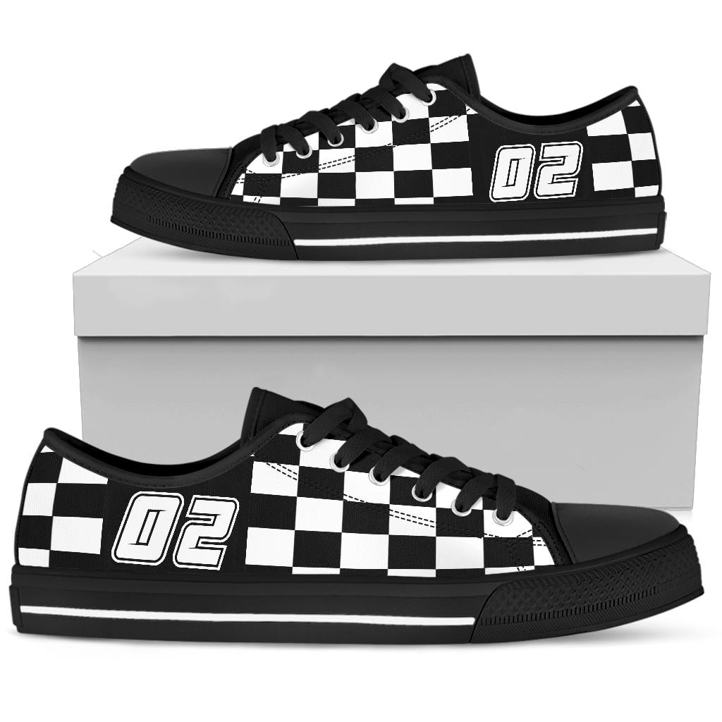 Custom racing low top shoes