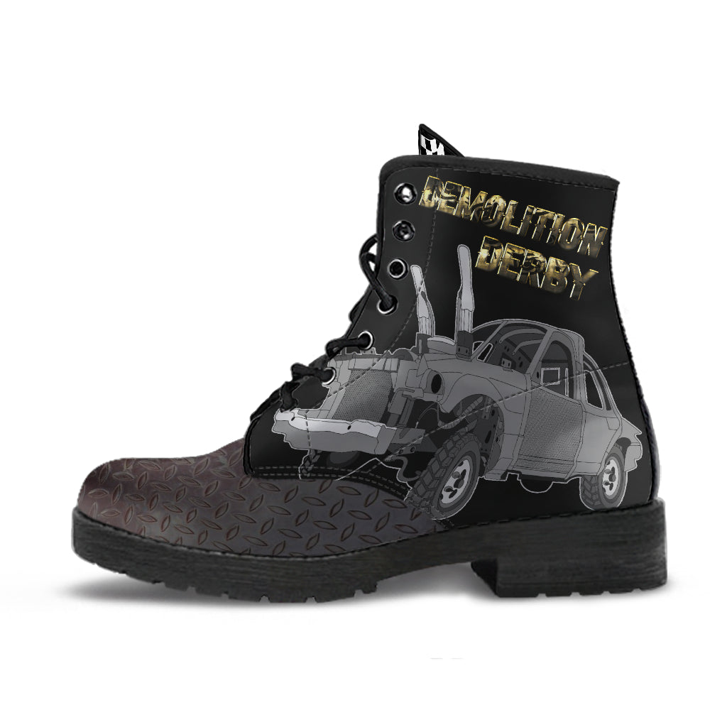 Demolition Derby Boots