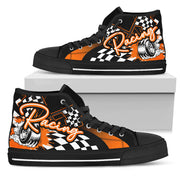 Racing High Top Shoes orange