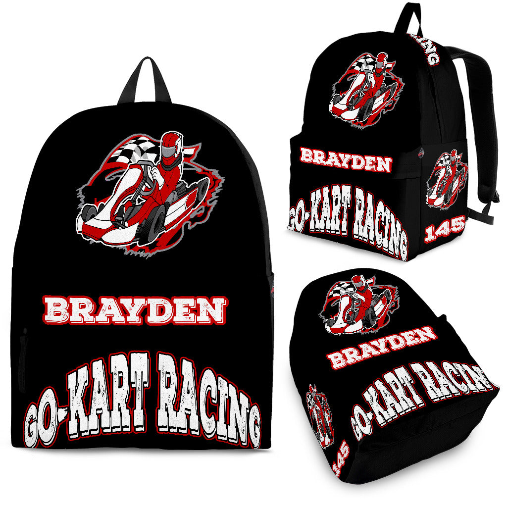 Go-Kart Racing Backpack