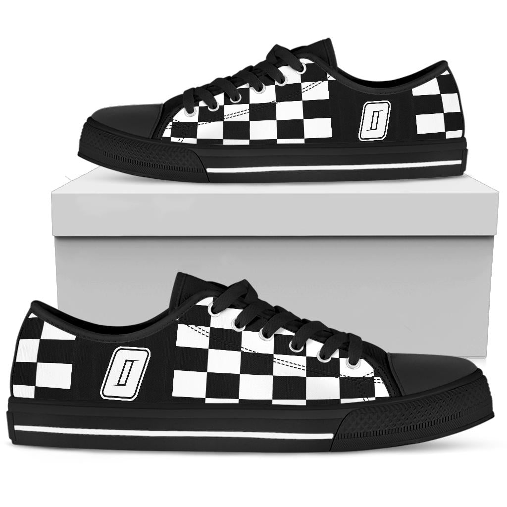 Custom racing low top shoes