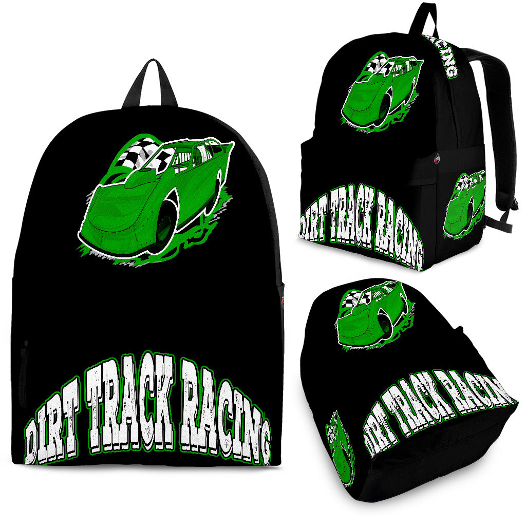 Late Model Racing Backpack Green