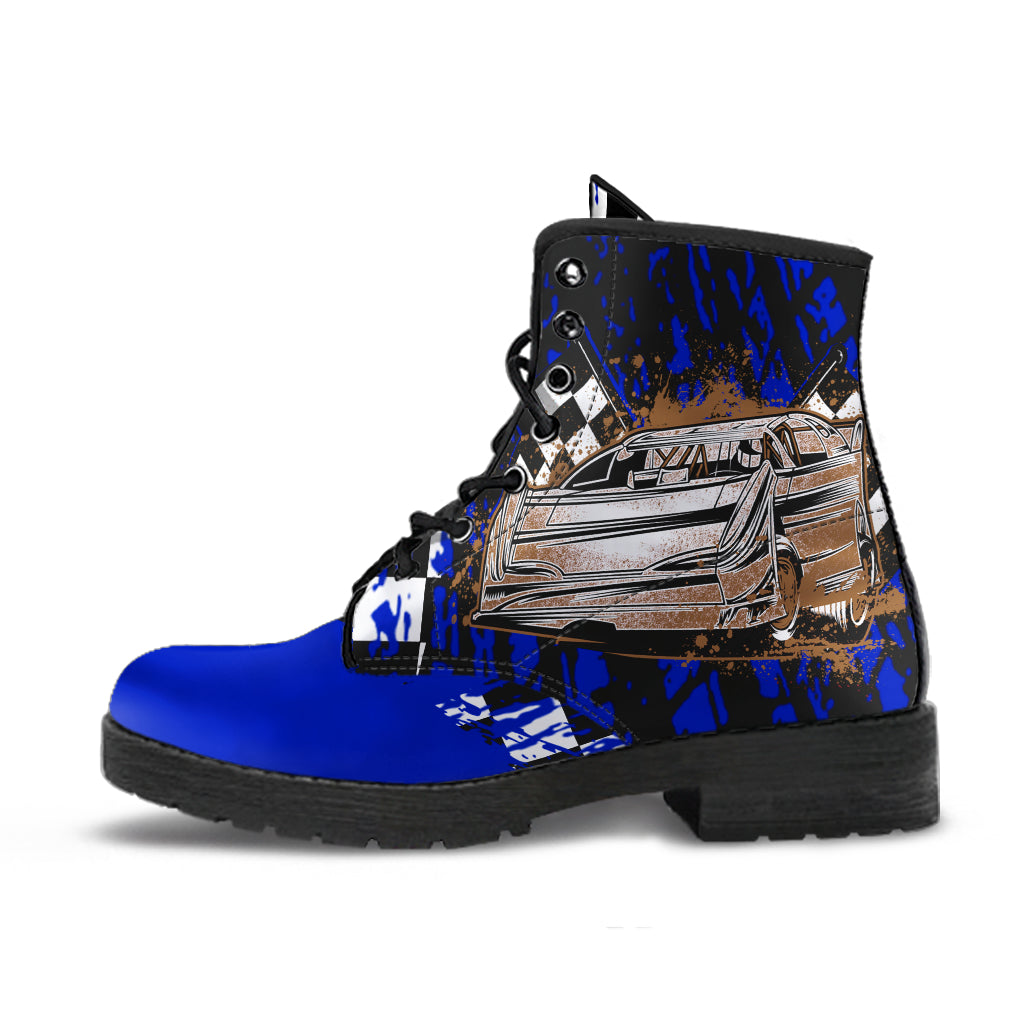 Racing Boots Late Model Blue