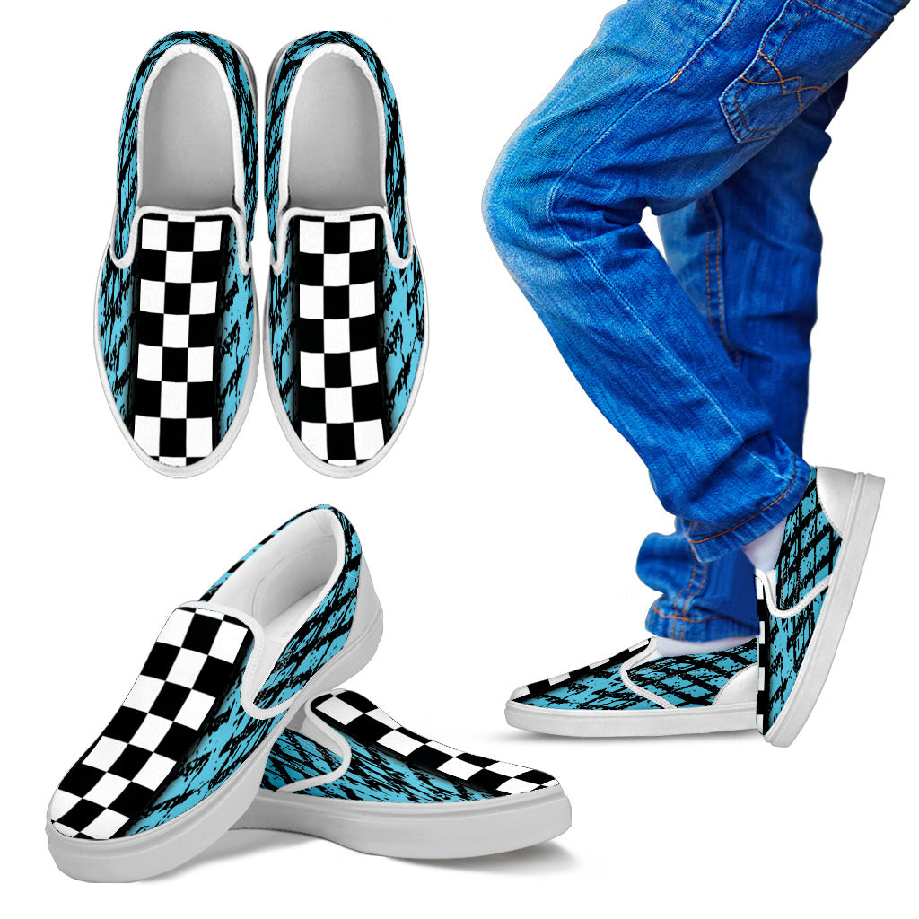 Dirt Track Racing Slip On shoes