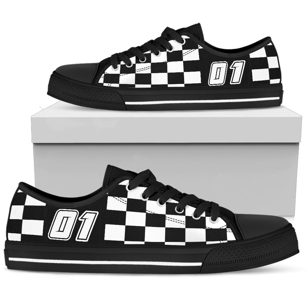 Custom racing low top shoes