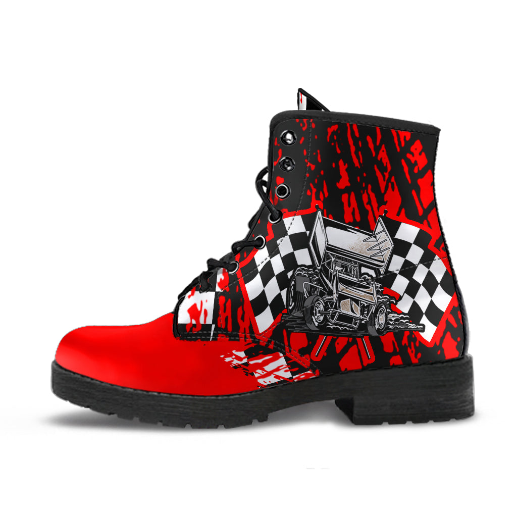 Drag Racing Boots Racing Boots Sprint Car Red