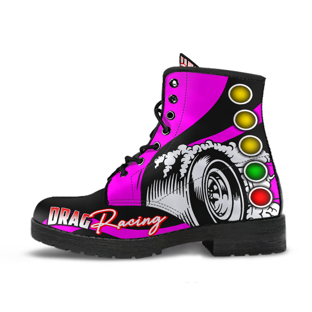 Drag Racing Boots pink