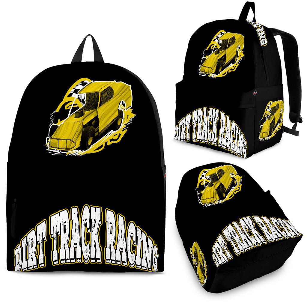 Dirt Racing Modified Backpack Yellow