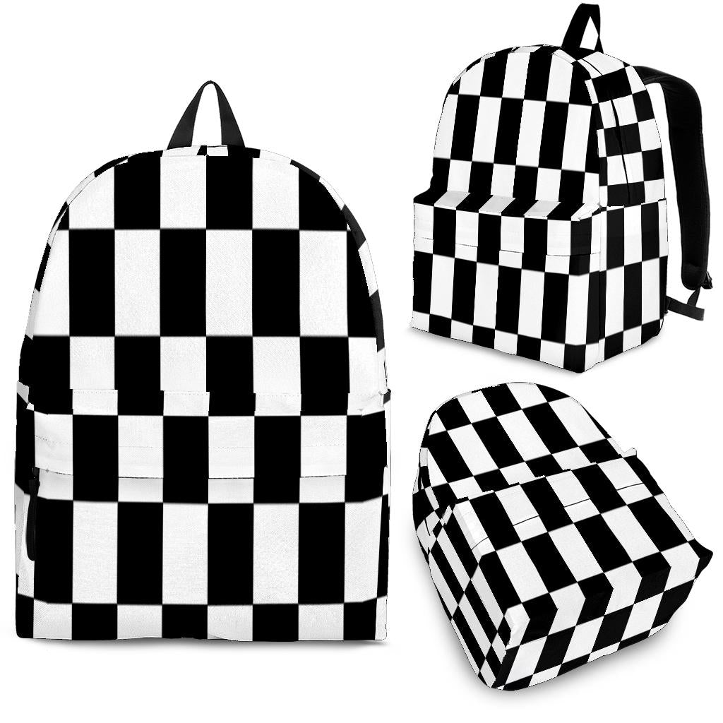 Racing Checkered Backpack!