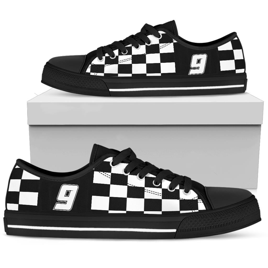Custom racing low top shoes