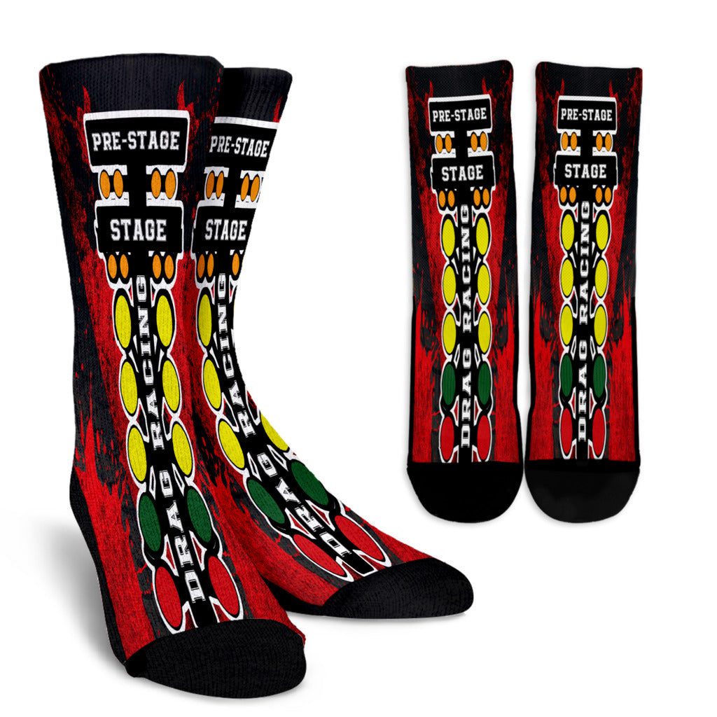 Drag Racing Crew Socks