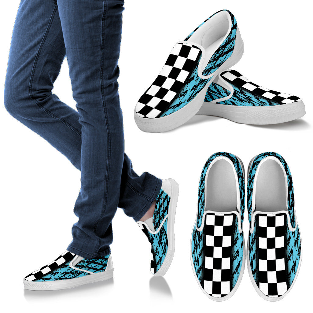 Dirt Track Racing Slip On shoes