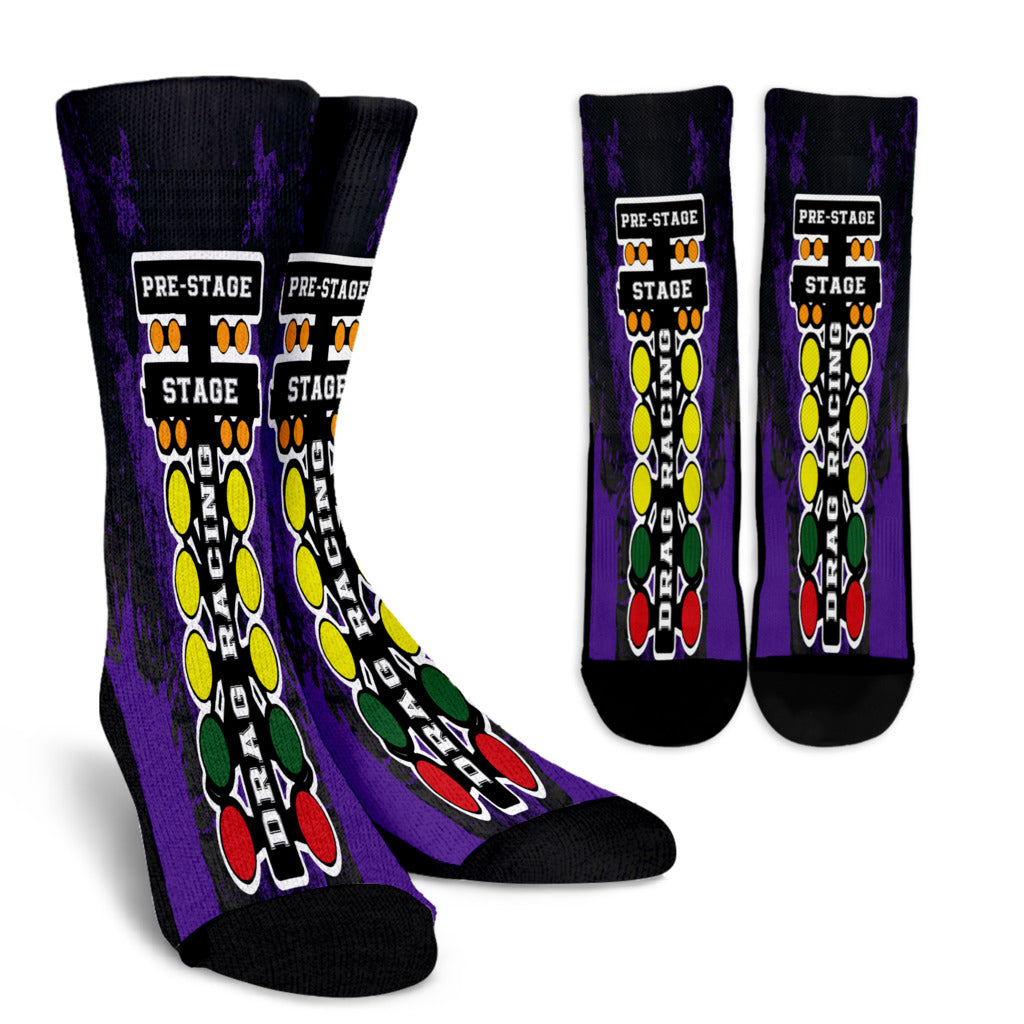 Drag Racing Crew Socks