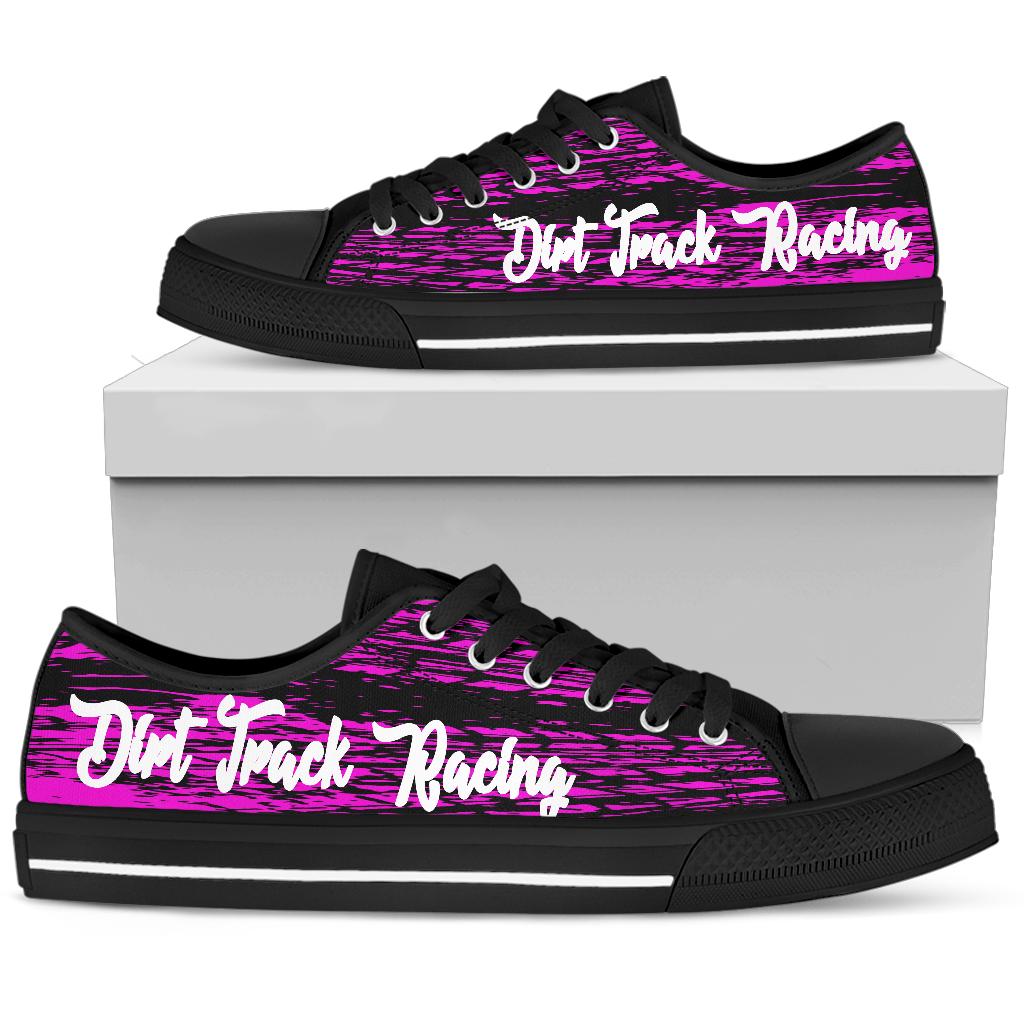 Dirt Track Racing Low Tops RBPINK