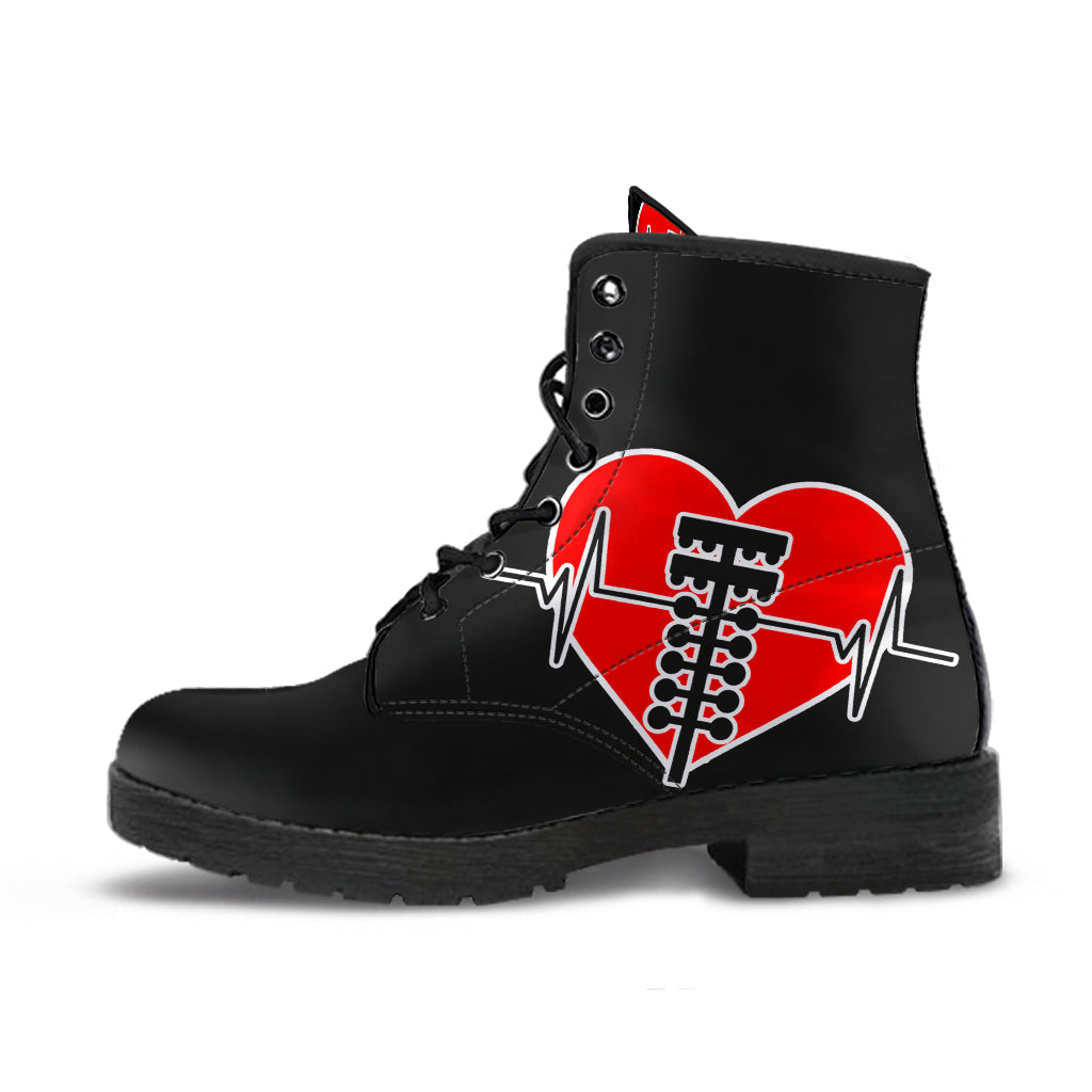 Drag Racing Heartbeat Boots