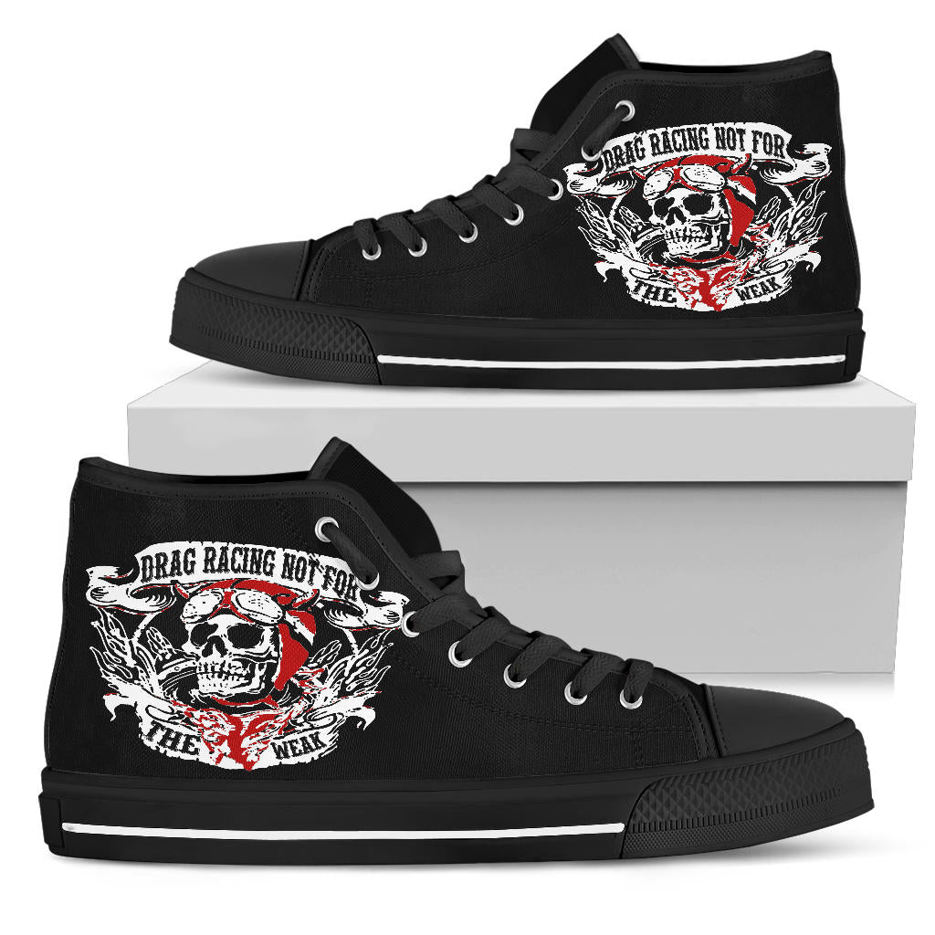 Drag Racing High Top Shoes