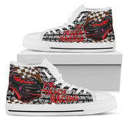 Dirt Track Racing Late Model High Top Shoes
