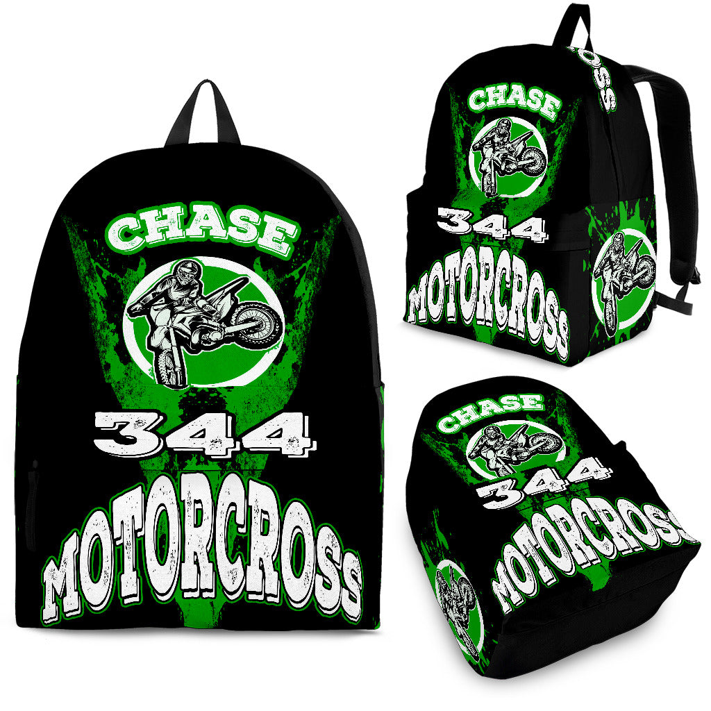 Chase Motocross Backpack Number 344