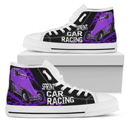 Sprint Car Racing Non Wing High Top Shoes