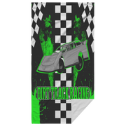 Dirt Track Racing Late Model Beach Towel