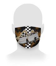 Dirt track Racing face mask