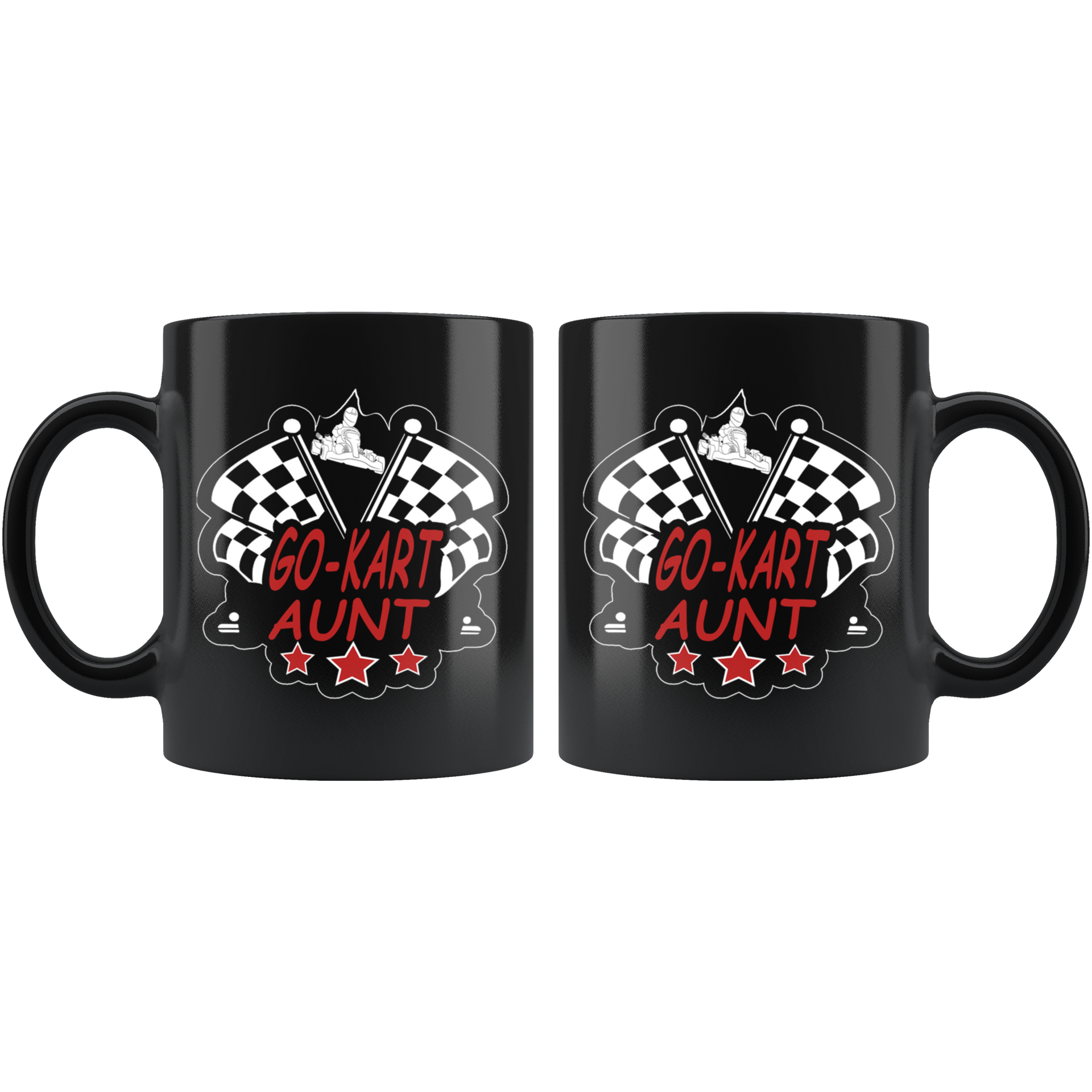 Go-Kart Aunt Mug