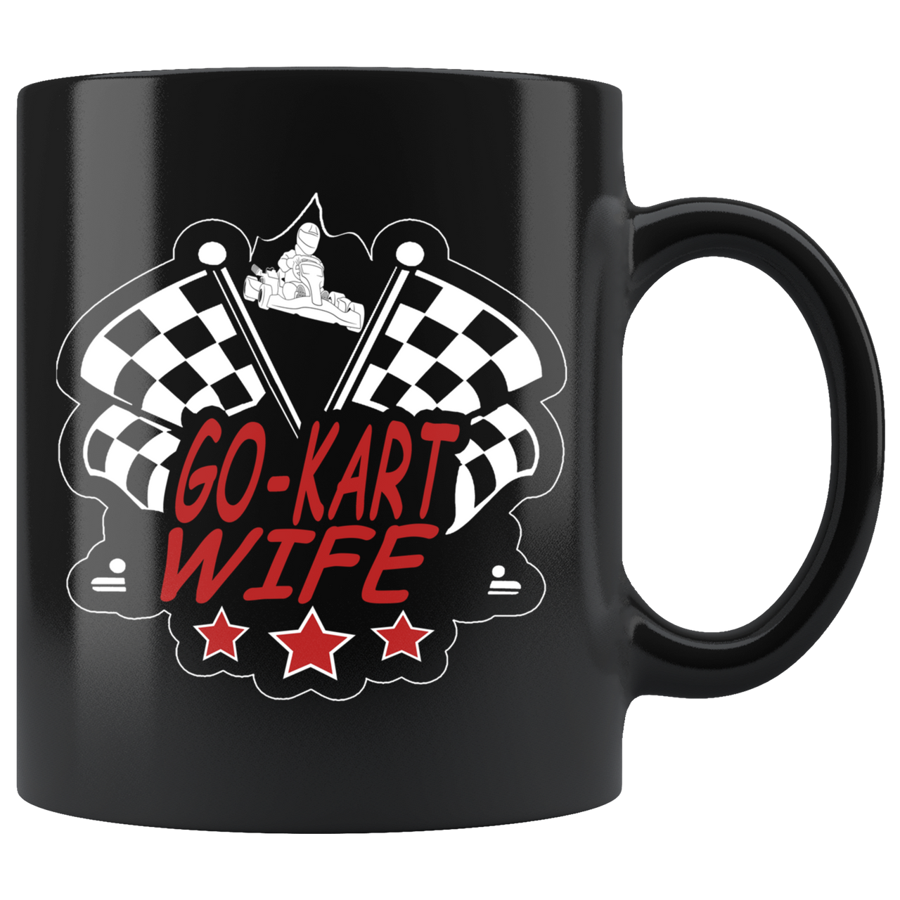 Go-Kart Wife Mug