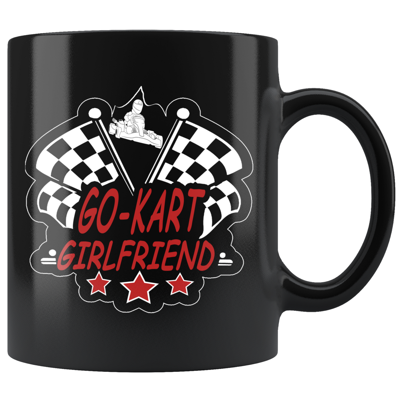 Go-Kart Girlfriend Mug