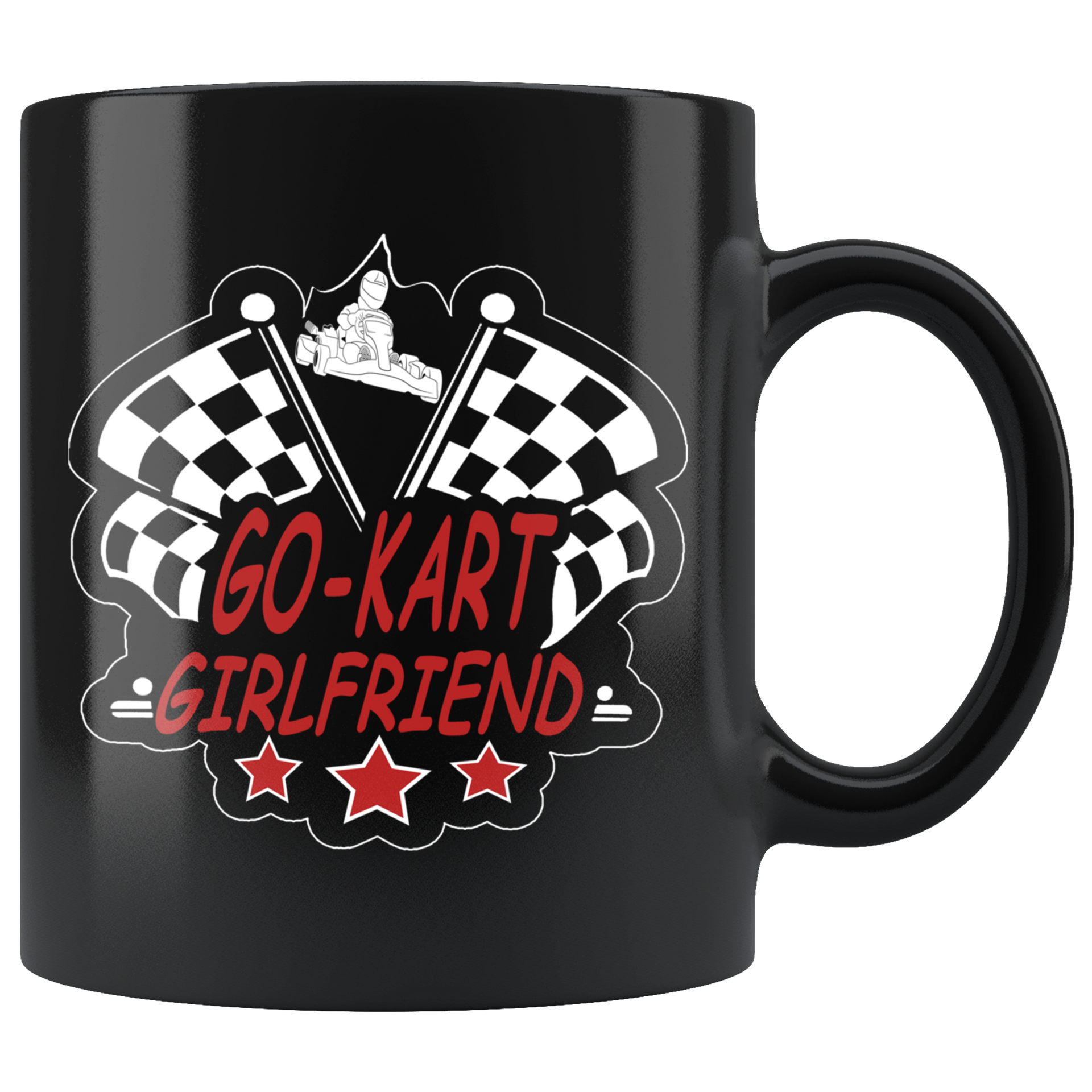 Go-Kart Girlfriend Mug