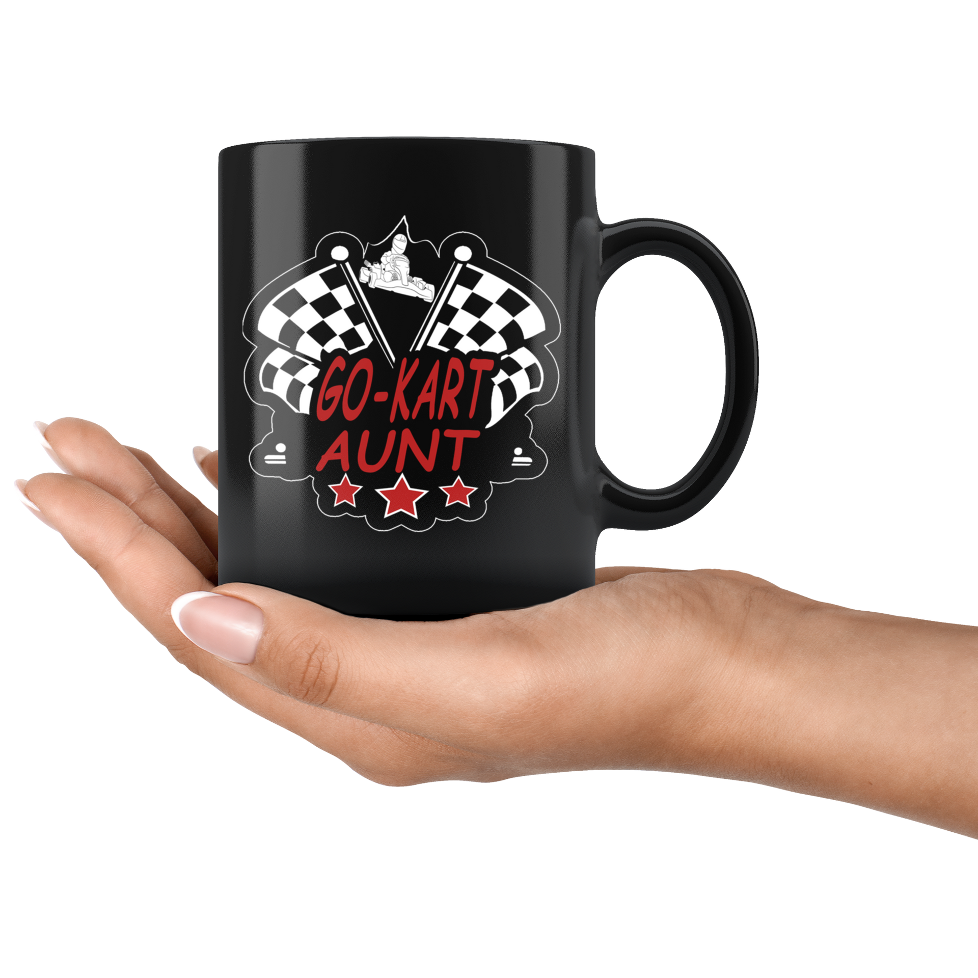 Go-Kart Aunt Mug