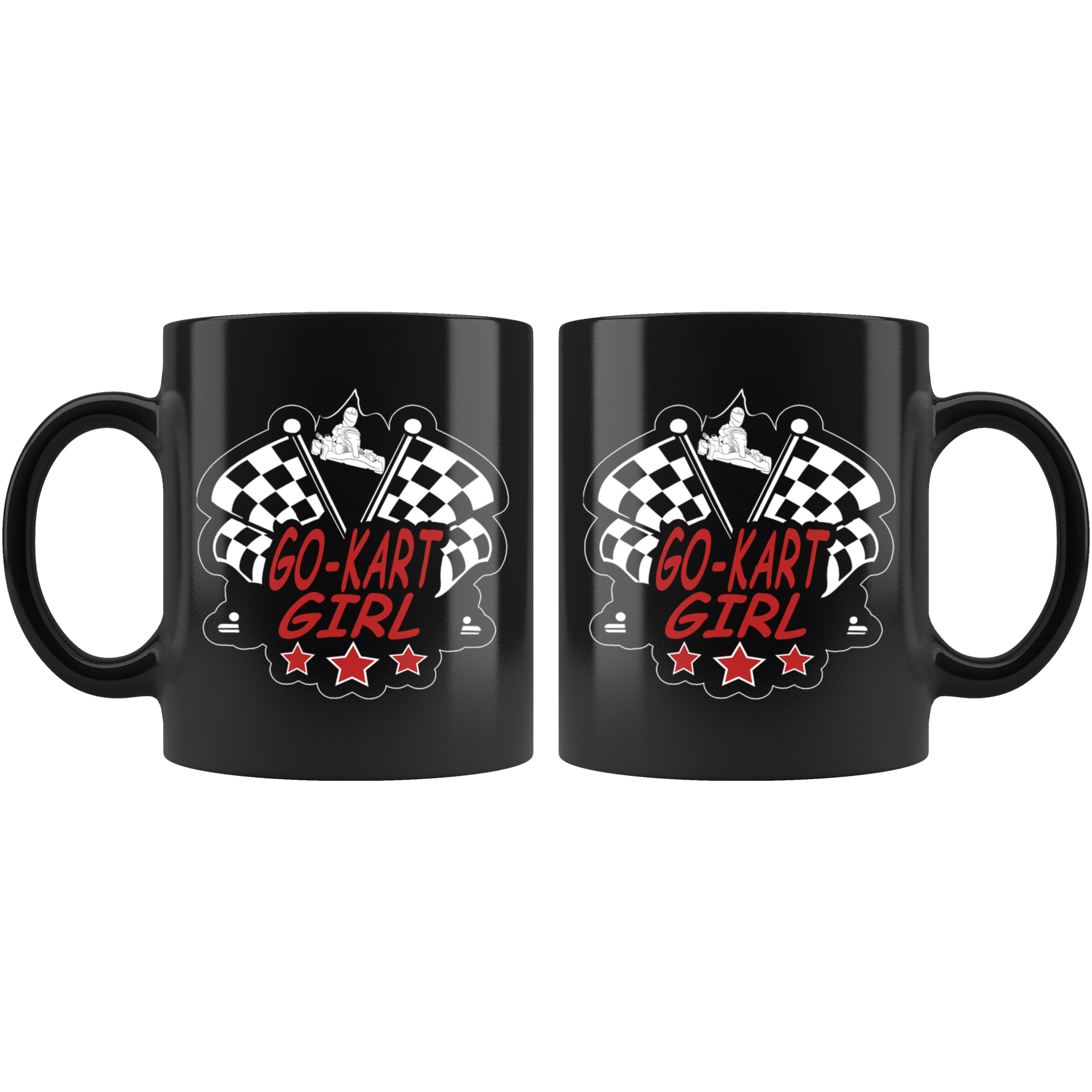 Go-Kart Girl Mug