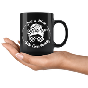 racing mom mug