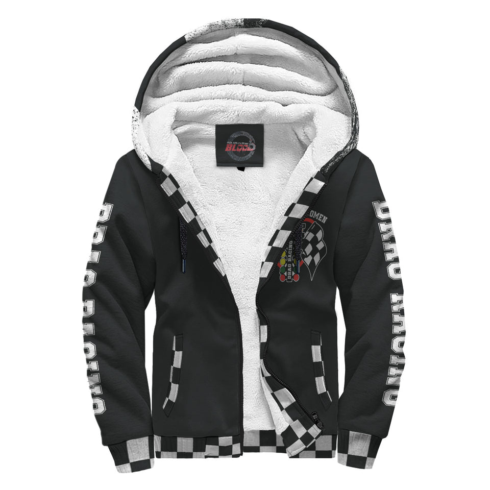 I'm Not Just A Go-Kart Racing Wife Sherpa Jacket