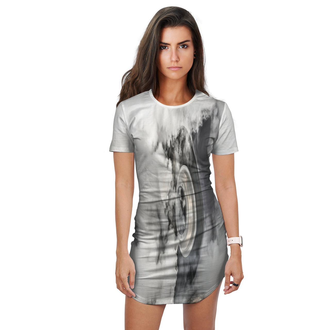 Burning Rubber T-shirt Dress