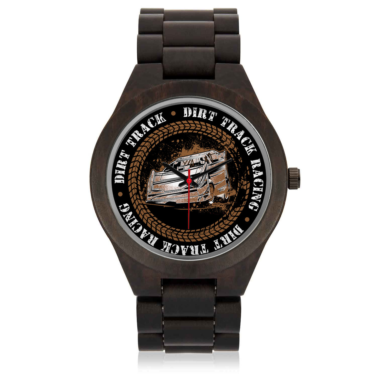 Dirt Racing Late Model Wood Watch