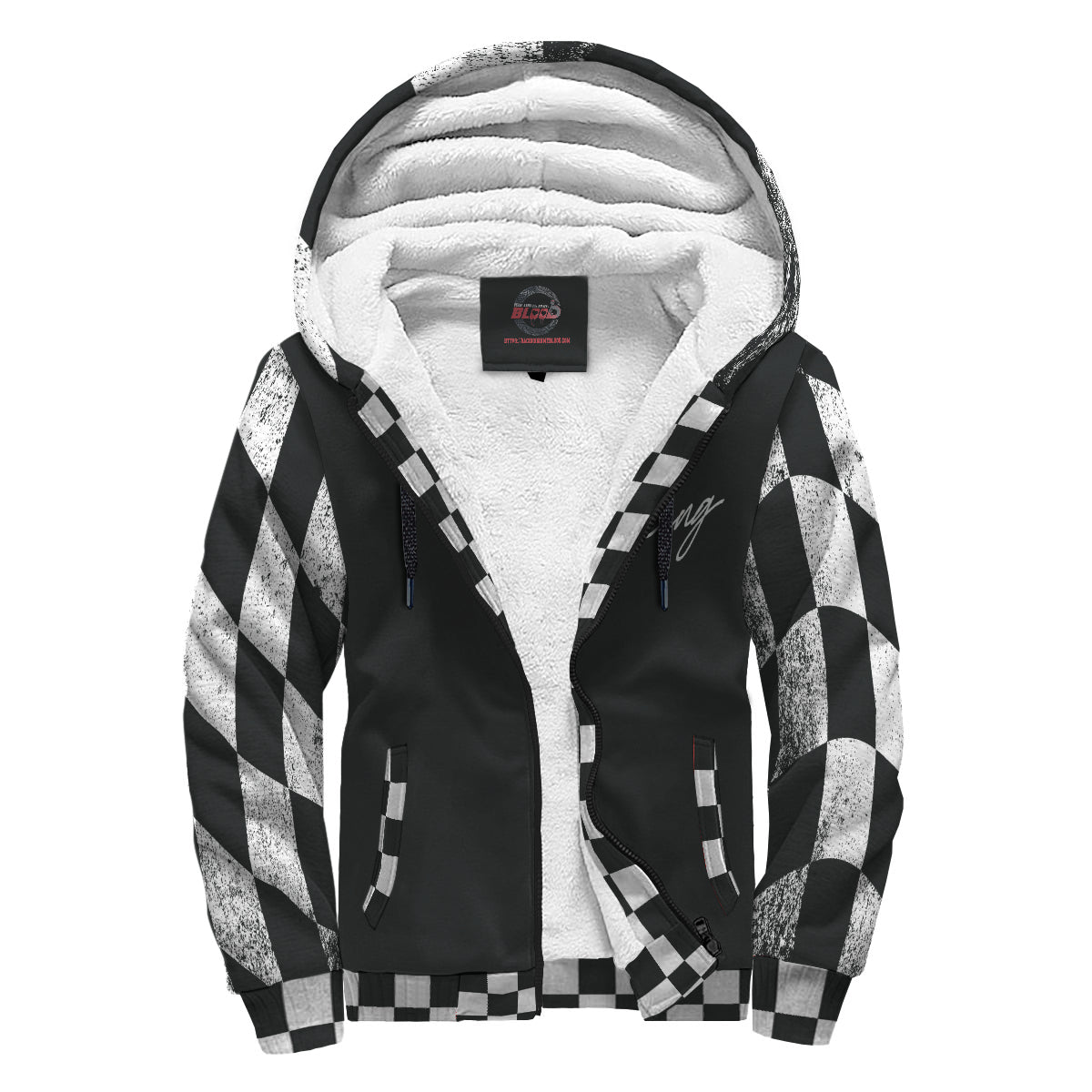 All I Want To Do Is Go Racing Racing Sherpa Jacket