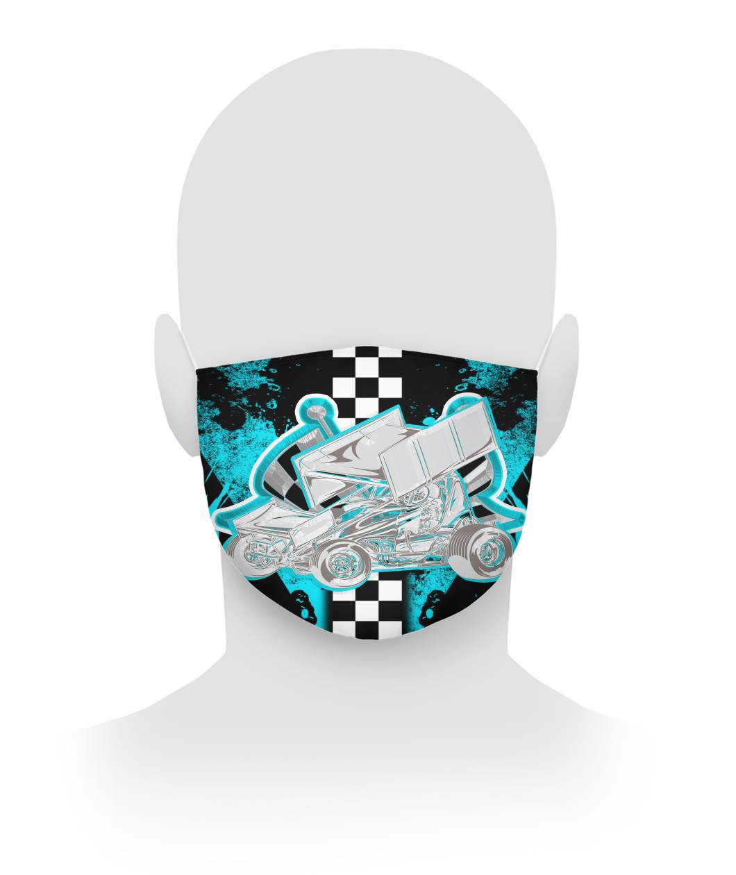 sprint car face mask