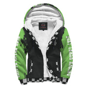 Dirt Track Racing Sherpa Jacket N12 Green