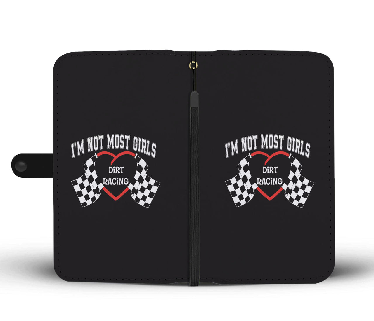 Dirt Racing Wallet Case