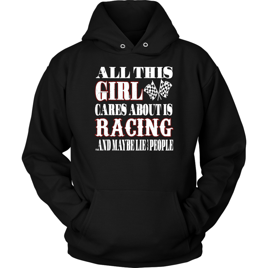 racing girl t-shirts