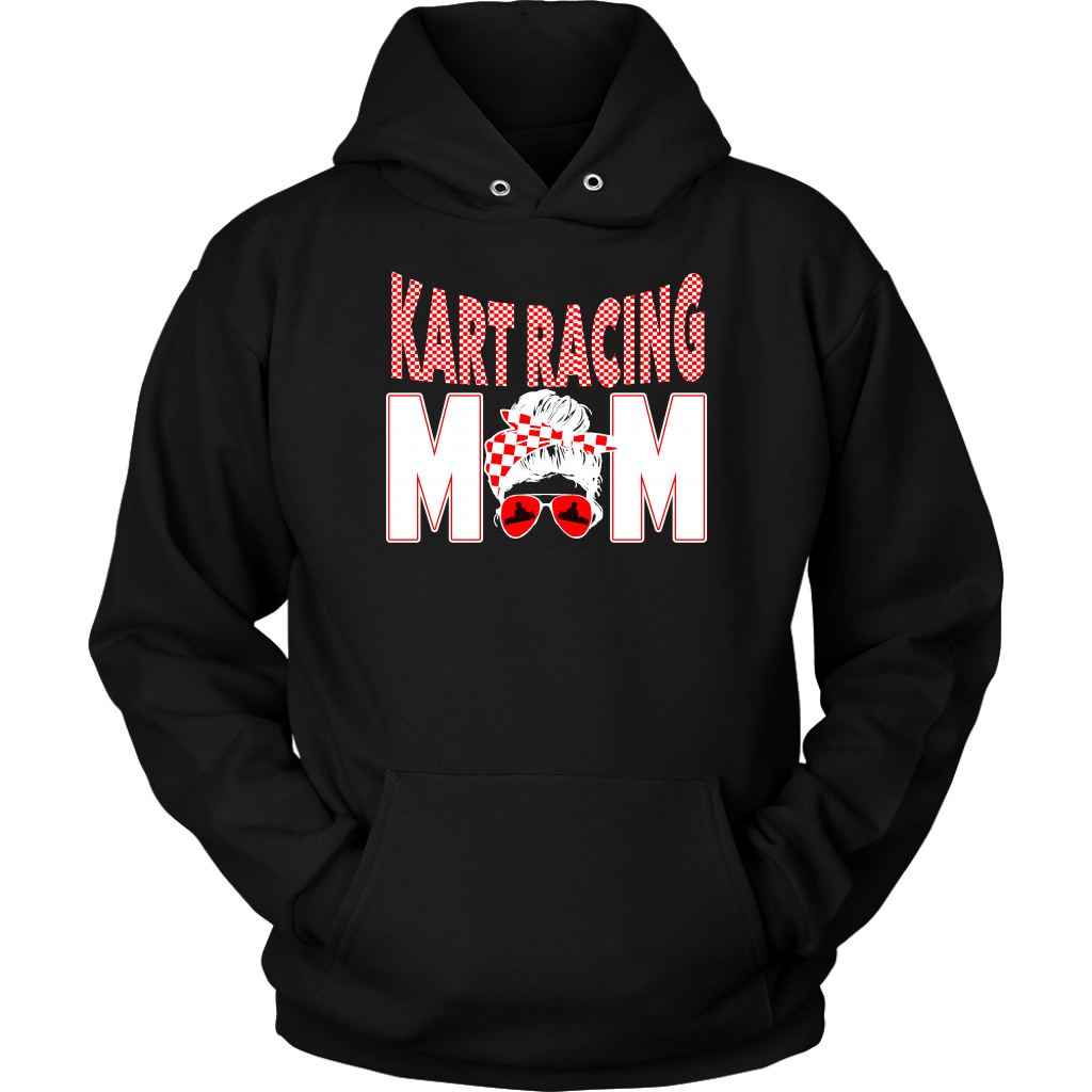 go kart racing mom t-shirts