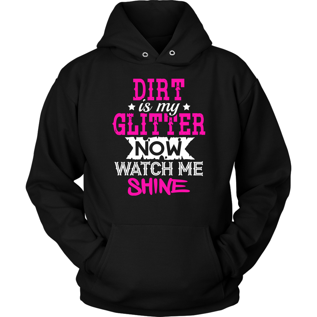 Dirt Is My Glitter T Shirt For Women, Girls, Dirt Track