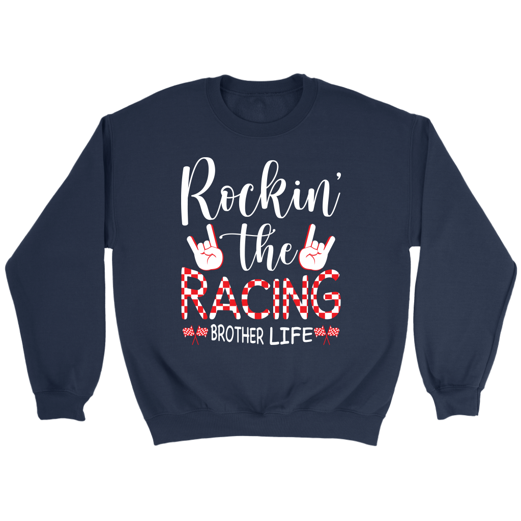 Rockin' The Racing Brother Life Hoodies/Tanks!