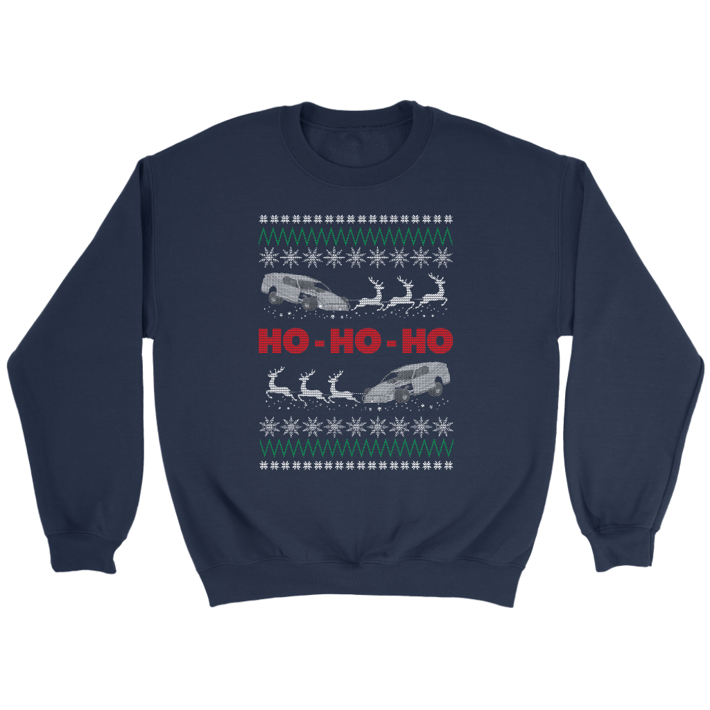 Dirt track racing modified ugly sweater