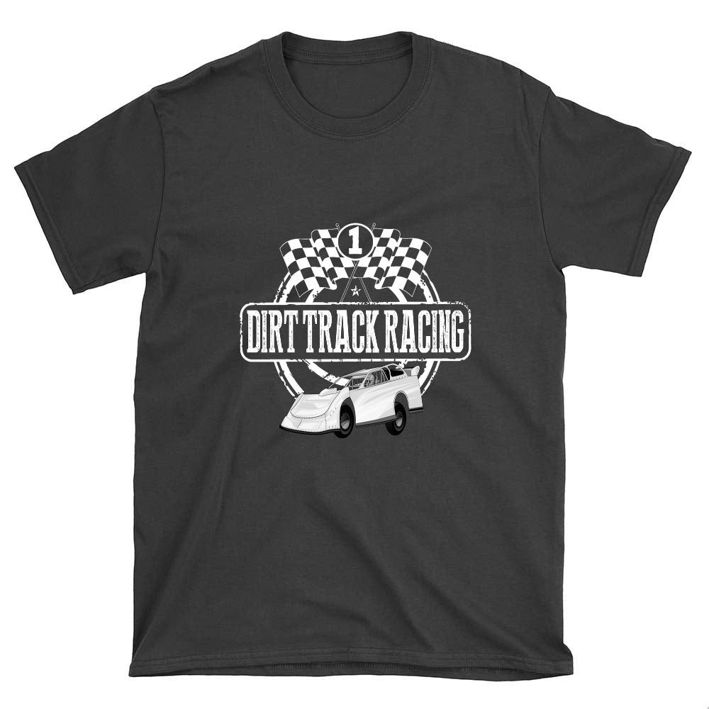 Custom Dirt Track Racing Late Model Unisex T-Shirt