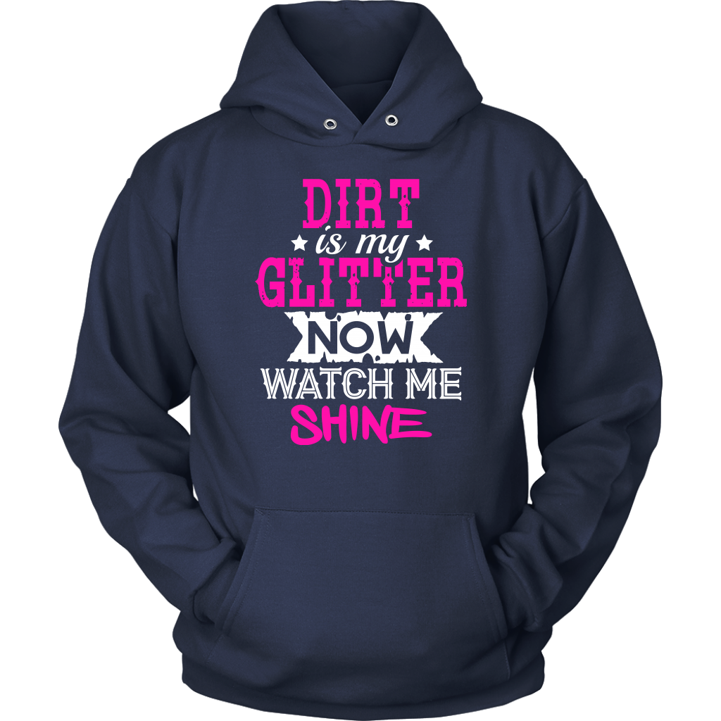 Dirt Is My Glitter T Shirt For Women, Girls, Dirt Track