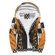 Motocross Girl Sherpa Jacket Orange