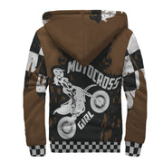 Motocross Girl Sherpa Jacket